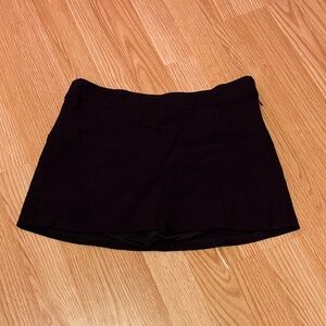 Garage Black Mini Skirt